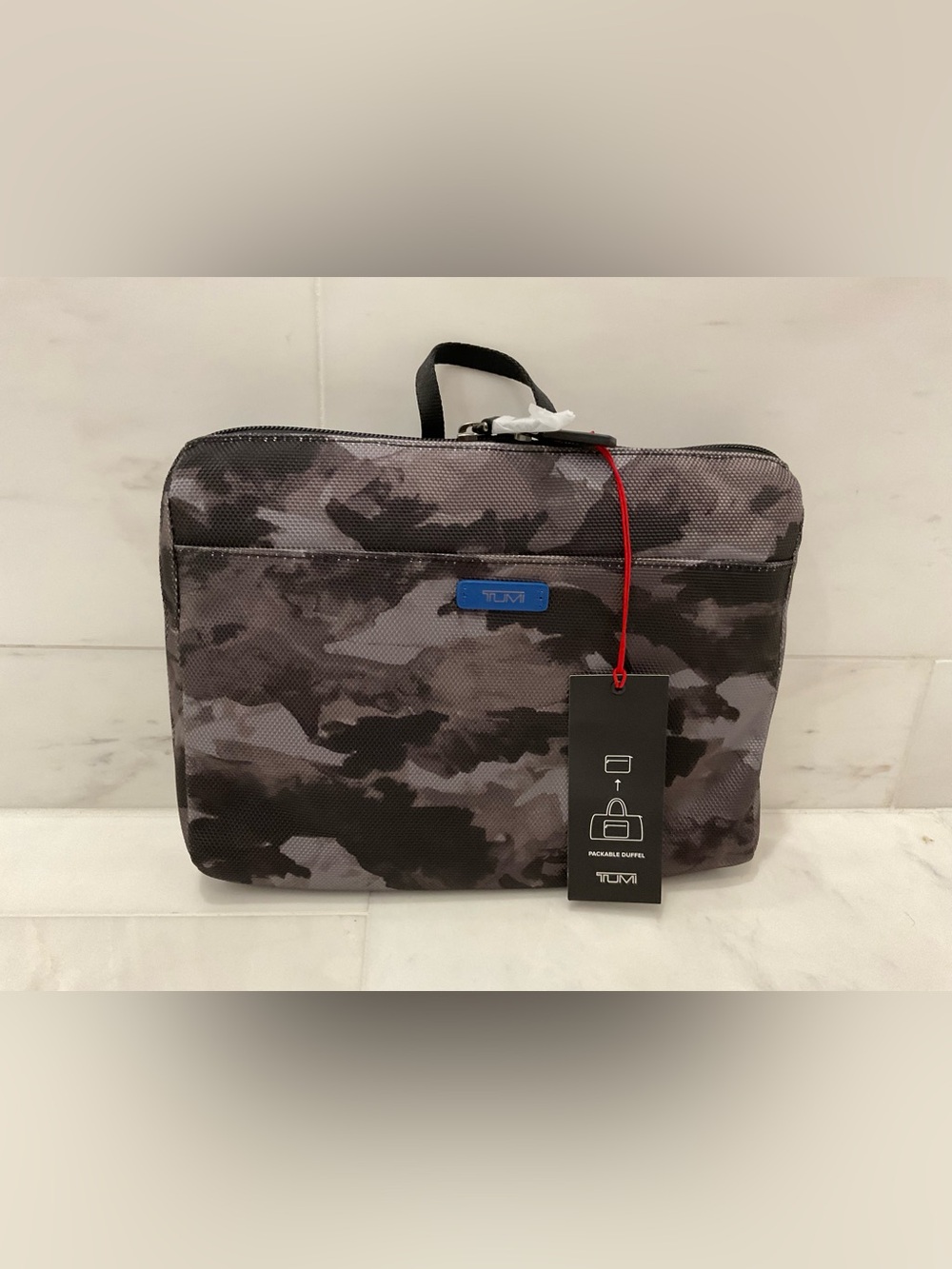 NEW TUMI Voyageur JUST IN CASE Packable 20.5” Duffel Bag - MOUNTAIN CAMO